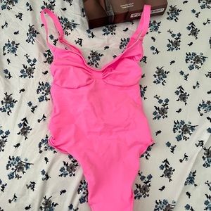 Brand new SKIMS pink bodysuit